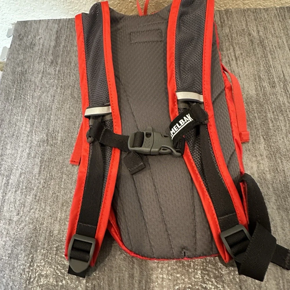 CamelBak Mini M.U.L.E. Kids Hydration Backpack, Racing Red C_Racing Red Hiking